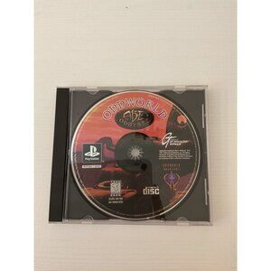 Oddworld: Abes Oddysee PlayStation Game Disc In Jewel Case